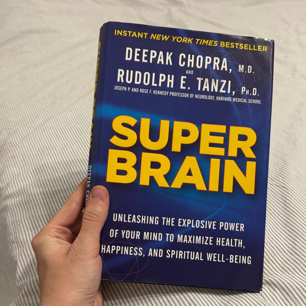 Super Brain Book by Deepak Chopra and Rudolph E. Tanzi